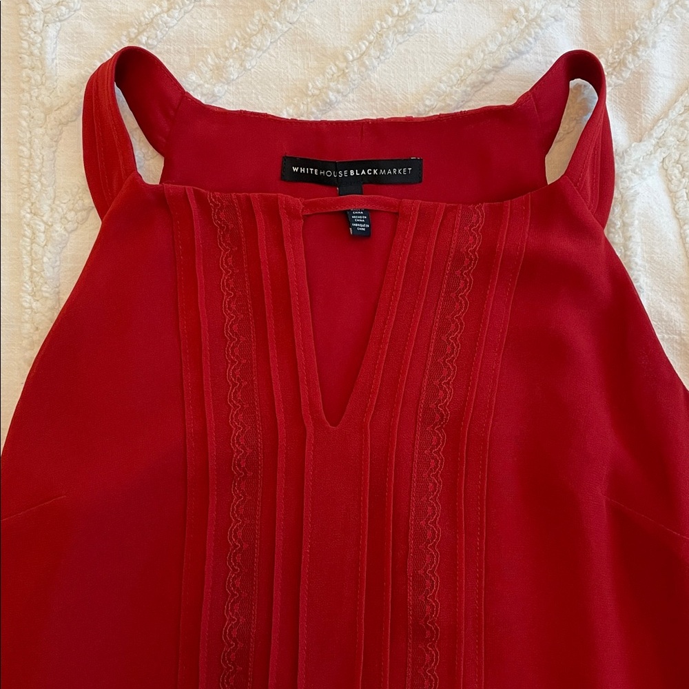 Red Camisole Top